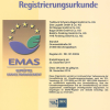 TSB, 2013-12-17, EMAS Zertifikat MG_mittel