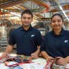 Integrationsarbeit bei Bagel Roto-Offset Riya Shah und ihr Ehemann Rohan Pate